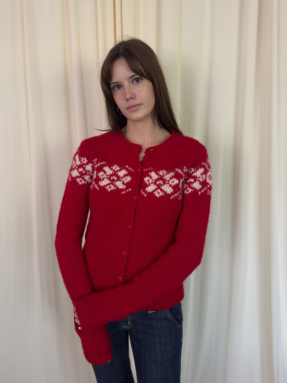 Fair Isle cardigan